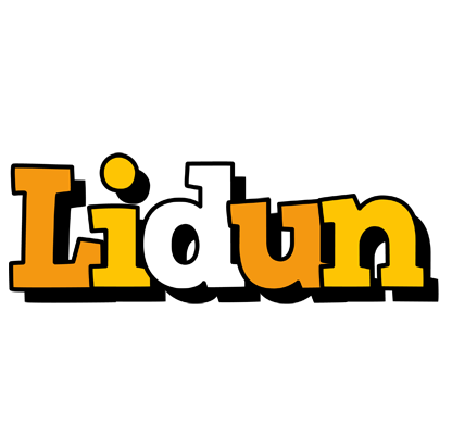 Lidun cartoon logo