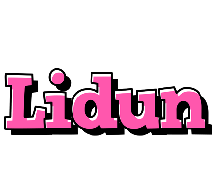 Lidun girlish logo