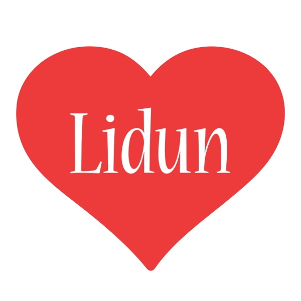 Lidun love logo