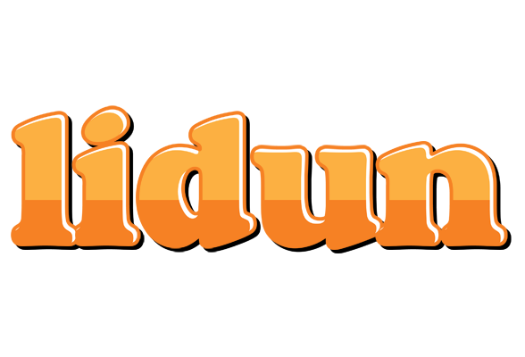 Lidun orange logo