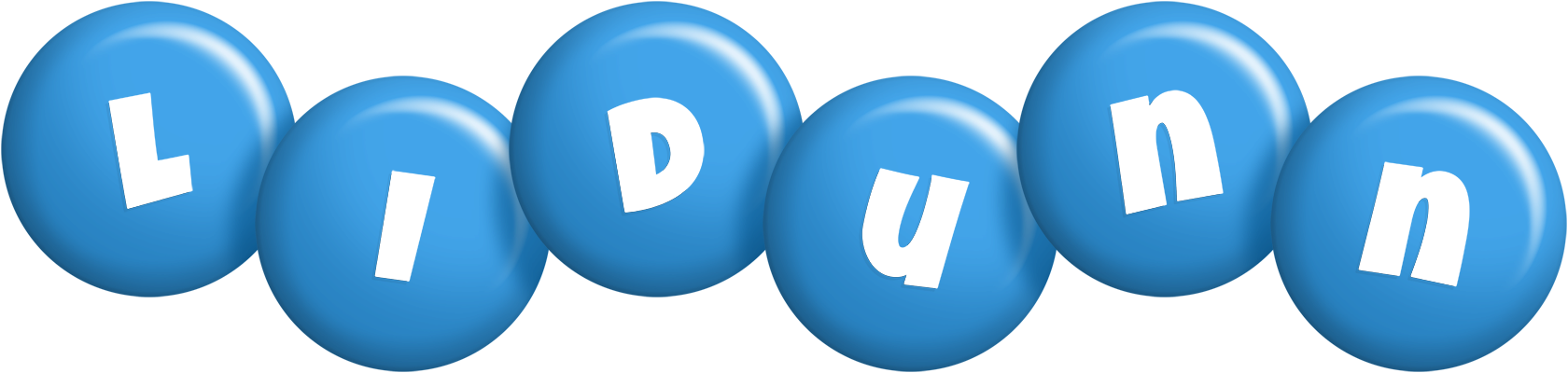 Lidunn candy-blue logo
