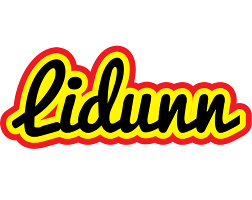 Lidunn flaming logo
