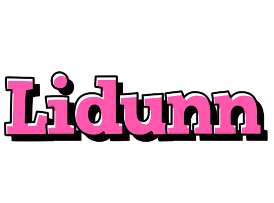 Lidunn girlish logo