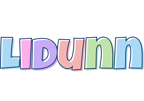 Lidunn pastel logo