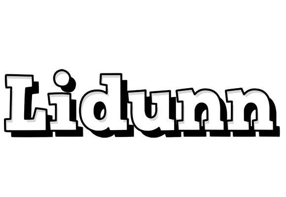 Lidunn snowing logo