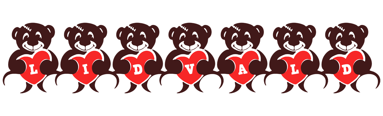 Lidvald bear logo