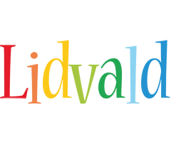 Lidvald birthday logo
