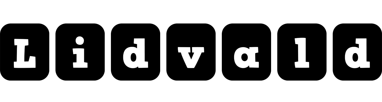 Lidvald box logo