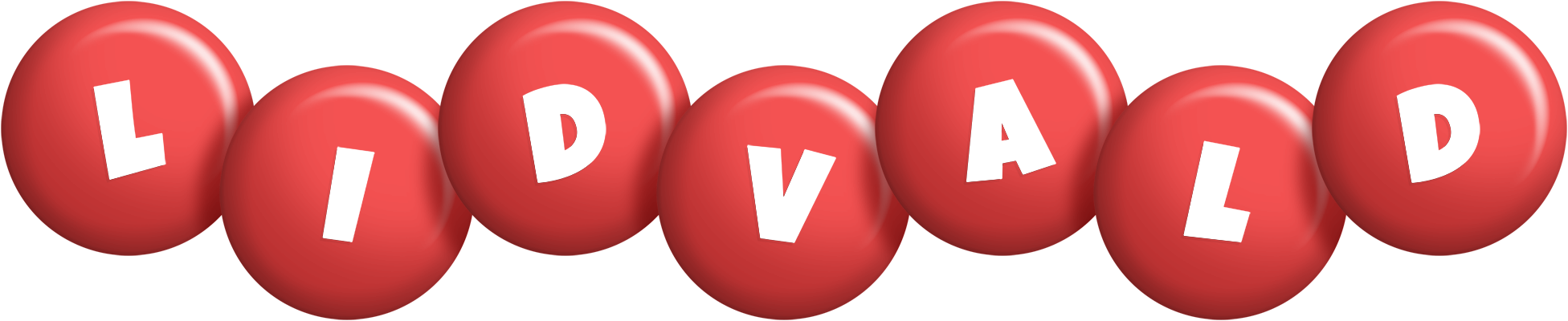 Lidvald candy-red logo