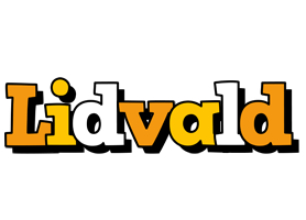 Lidvald cartoon logo