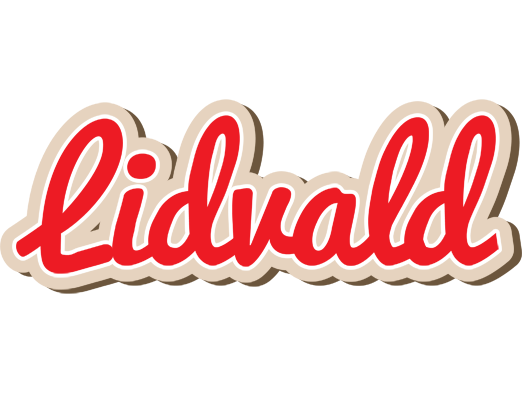 Lidvald chocolate logo