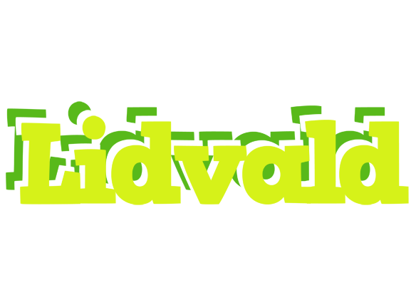 Lidvald citrus logo