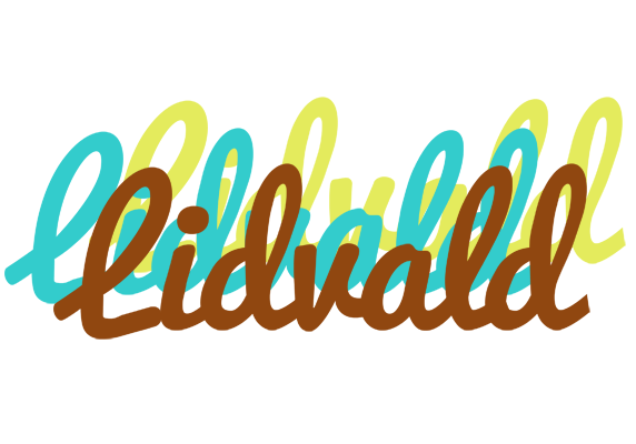 Lidvald cupcake logo