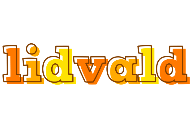Lidvald desert logo
