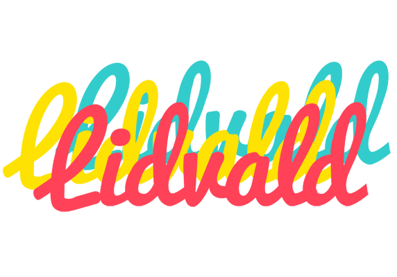 Lidvald disco logo