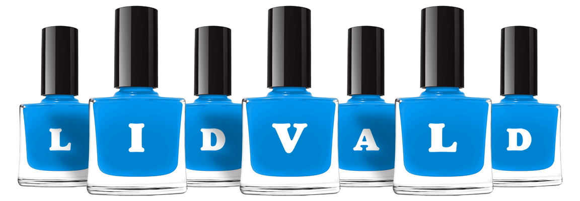 Lidvald glossy logo