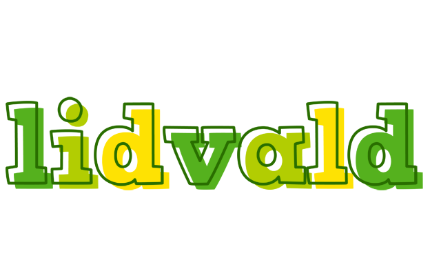 Lidvald juice logo