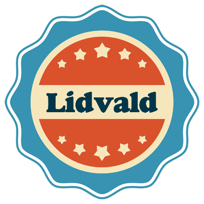 Lidvald labels logo