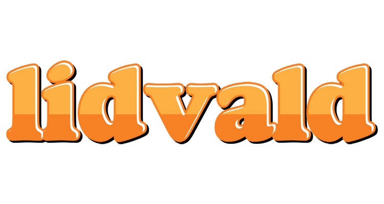 Lidvald orange logo