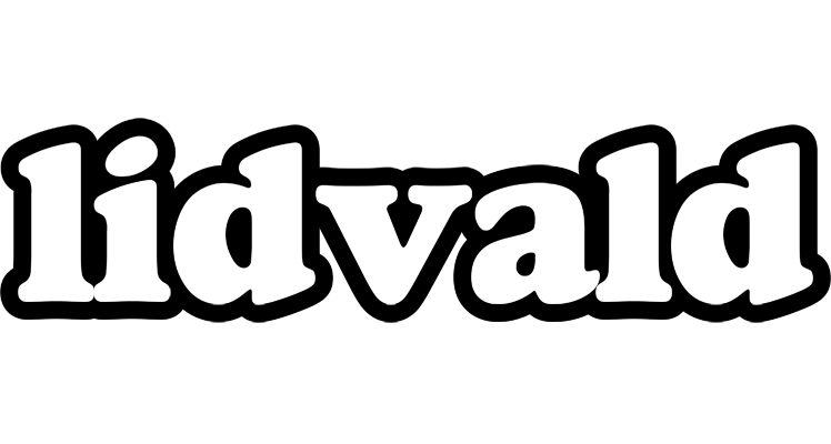 Lidvald panda logo