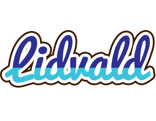 Lidvald raining logo