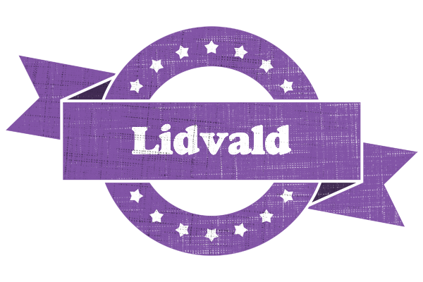 Lidvald royal logo