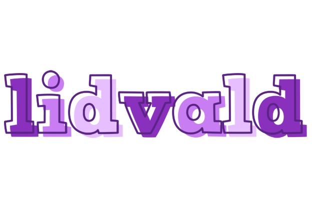 Lidvald sensual logo
