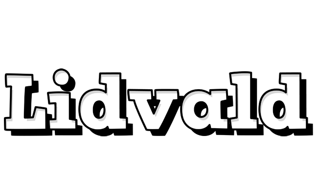 Lidvald snowing logo