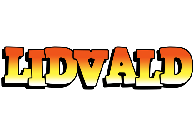 Lidvald sunset logo