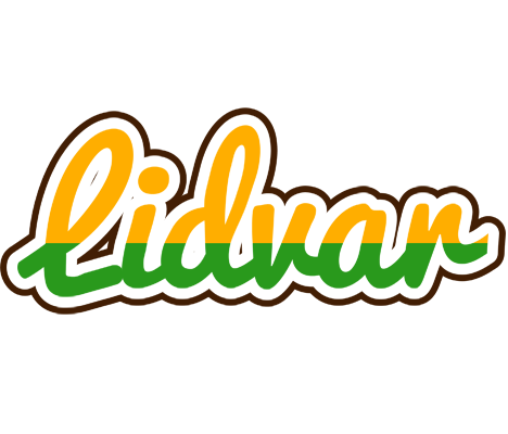 Lidvar banana logo