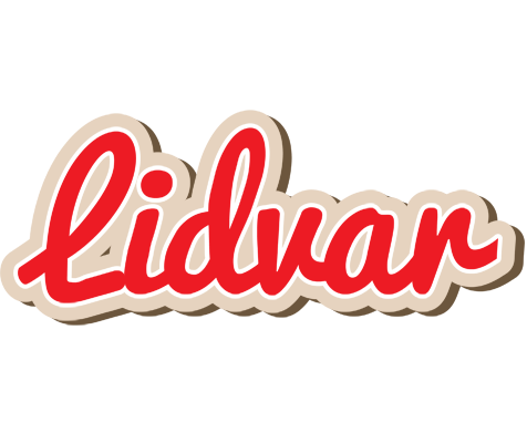 Lidvar chocolate logo