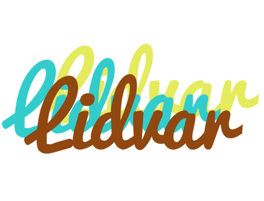 Lidvar cupcake logo