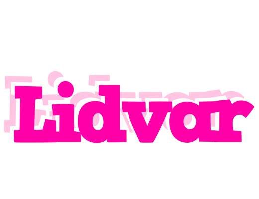 Lidvar dancing logo