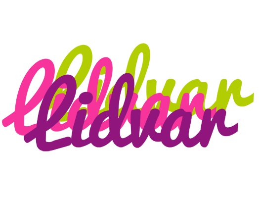 Lidvar flowers logo