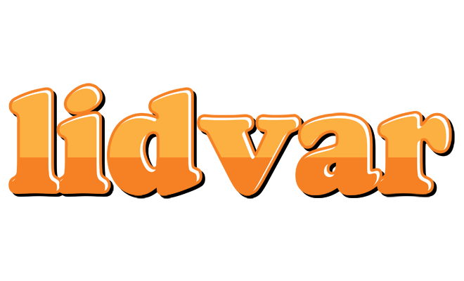 Lidvar orange logo