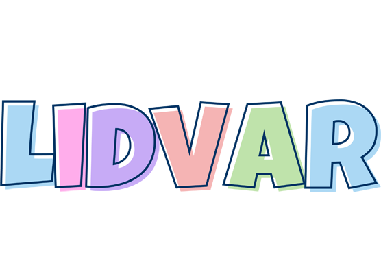 Lidvar pastel logo