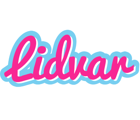 Lidvar popstar logo