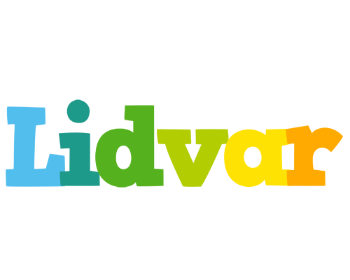 Lidvar rainbows logo