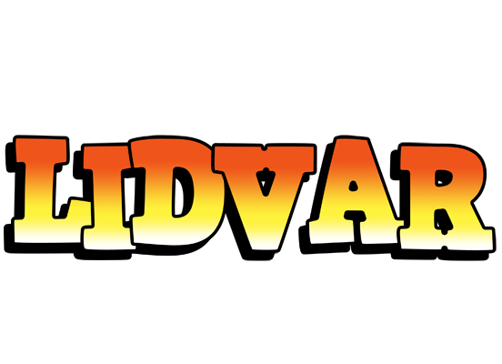 Lidvar sunset logo