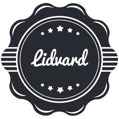 Lidvard badge logo