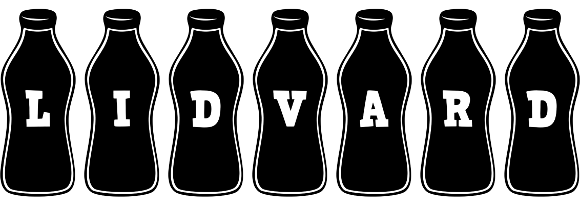 Lidvard bottle logo