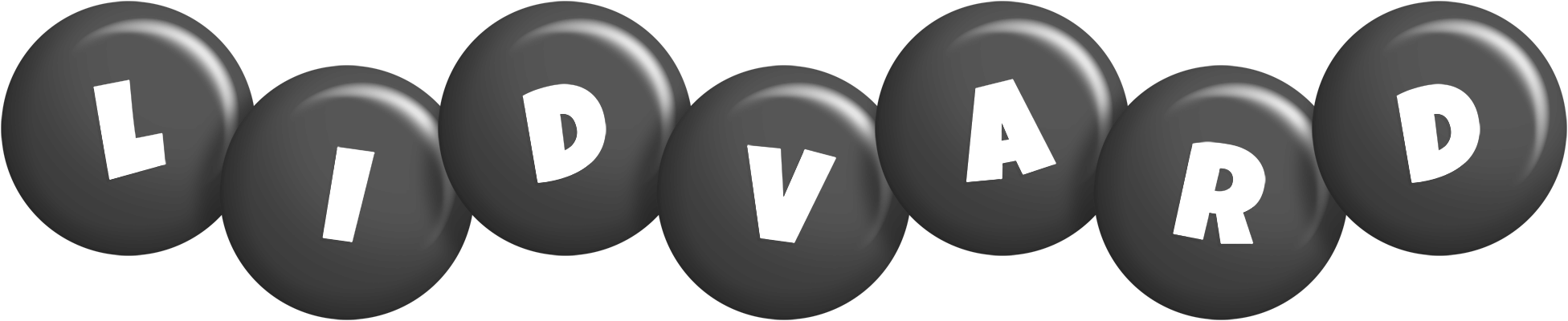 Lidvard candy-black logo