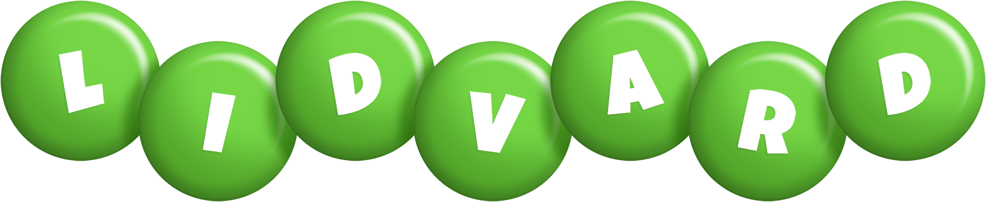 Lidvard candy-green logo