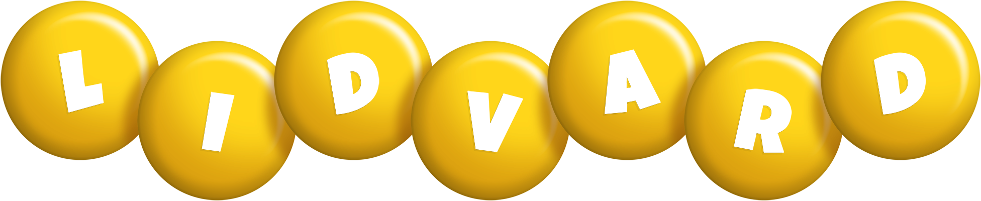 Lidvard candy-yellow logo