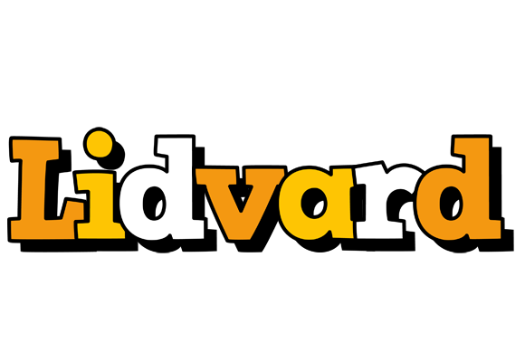 Lidvard cartoon logo