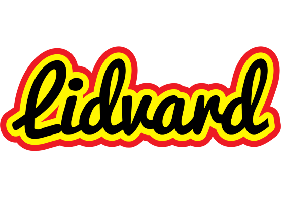 Lidvard flaming logo