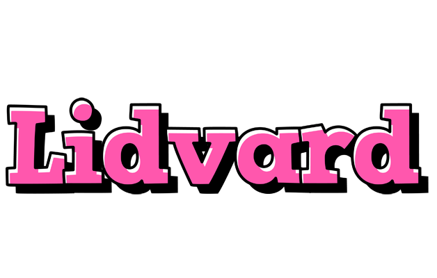 Lidvard girlish logo