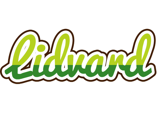 Lidvard golfing logo