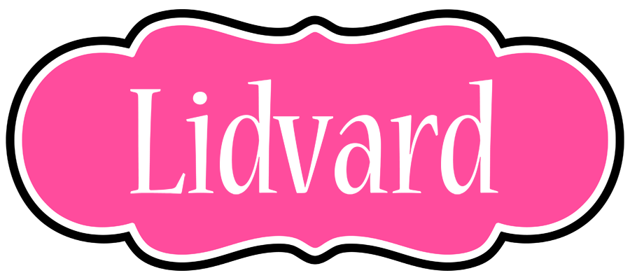 Lidvard invitation logo