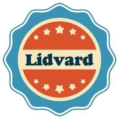 Lidvard labels logo